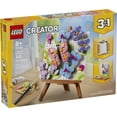 thumbnail image 2 of LEGO Creator 3 in 1 Floral Art Decor Painting - Building Toy for Girls & Boys, Ages 8+ - Kids Bedroom or Desk Decor with 3 Building Options - Gift for Birthdays - 31390, 2 of 8