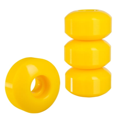 Cal 7 Polyurethane Skateboard Wheels for Street and Park 52x31mm 99A (Solid Yellow) price history on PriceWatchPro
