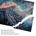 thumbnail image 3 of 1000 PCS 1000 Piece Vibrant Jigsaw Fantasy jellyfish,Challenging Brain Exercise,Great for Relaxation and Display for Puzzle Lovers,Imaginative wooden puzzles,Feel the vitality of life,Relax yourself, 3 of 6