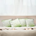 thumbnail image 3 of Ambesonne Green Throw Pillow Cover 4 Pack, Fresh Leaves Botanic Eco, 24", Soft Green, 3 of 6