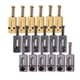 thumbnail image 4 of 6x Roller Saddle Guitar Bridge String Saddle para guitarra eléctrica Bridge perfke Silla de montar del puente de la guitarra eléctrica, 4 of 9