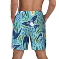 thumbnail image 4 of Gaeub Flying Swallows Mens Swim Trunks Stretch Beach Shorts Quick Dry for Men Swim Shorts Swimwear with Pockets- Medium, 4 of 9