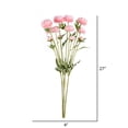 thumbnail image 2 of Vickerman 27" Artificial Pink Daisy Spray. There are 4 Sprays per pack., 2 of 3