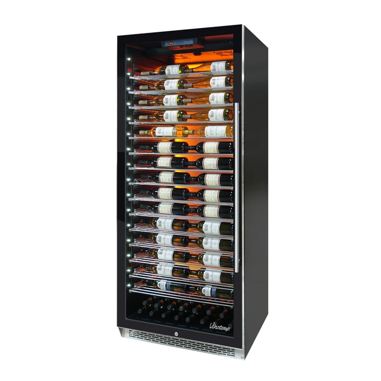 Vinotemp 188-Bottle Commercial Wine Cooler Vibration-Damping - Walmart.com