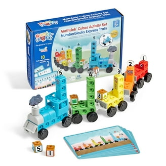 hand2mind MathLink Cubes Activity Set Numberblocks 21-30