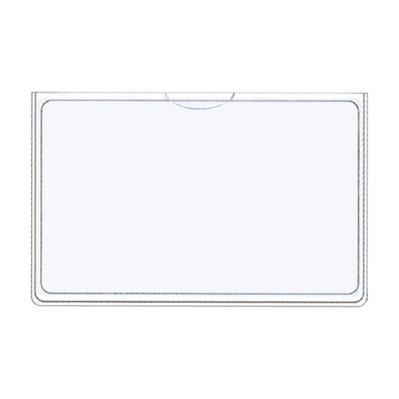 Clear Social Card Protector Holder for Organization and Convenience in Crafts and Stationery Use Transparent Wallet Sleeve for Credit Card Driver License Business Cards and Insurance ID Cards