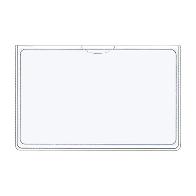 Clear Social Card Protector Holder for Organization and Convenience in Crafts and Stationery Use Transparent Wallet Sleeve for Credit Card Driver License Business Cards and Insurance ID Cards