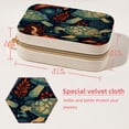 thumbnail image 5 of Sea Turtle Velvet Portable Jewelry Organizer with Removable Compartment - Necklace Holder and Gift Box, 5 of 7