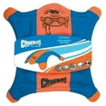 thumbnail image 6 of Chuckit! Flying Squirrel Canvas Fetch Disc Dog Toy, Large 11" for Breeds 60 lb+, Pack of 1, Orange and Blue, 6 of 6