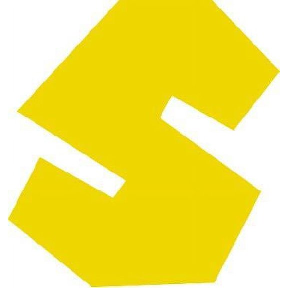 Funny Colorful Alphabetical Letter S Cartoon Character Wall Art Sticker Vinyl Decals Girls Boys Children Kids Room House Wall Decor Removable Sticker Peel and Stick (20x10 inch)