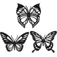 thumbnail image 1 of 3 Pcs Butterfly Metal Wall Decor Dragonfly Hummingbird Butterfly Met, 1 of 4
