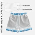 thumbnail image 5 of Baseball Pattern Swim Trunks Quick Dry Beach Pool Board Shorts Lightweight Stylish Print Sizes 2T to XL, 5 of 8