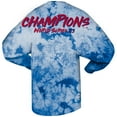 thumbnail image 3 of Women's Spirit Jersey Royal Texas Rangers 2023 World Series Champions Crystal-Dye Long Sleeve T-Shirt, 3 of 3