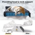 thumbnail image 2 of Cama para perros Veehoo Elevated Elevated Refrigeración Exterior para perros grandes, 2 of 7