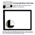 thumbnail image 5 of KOBAIBAN Ultra-thin A4 Tracing Light Board, Stepless Dimming Light Tracing Pad, Artcraft A4 LED Light Box Tracer for Diamond Painting, Sketching – USB Powered, 5 of 7