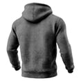 thumbnail image 3 of Mens Half Zip Up Hoodie Long Sleeve Fashion Hooded Sweatshirt Loose Fit Hoodies Workout Gym Jackets with Pockets, 3 of 5