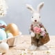 thumbnail image 5 of Conejo de Pascua de paja, estatua de , arte Animal, manudes de piezaza para escritorio de Festival, adorno interior, accesorios para fotografía 14x11x20cm perfecl Conejo de Pascua de paja, 5 of 8