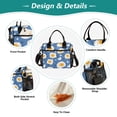 thumbnail image 3 of FORMRS Insulated Lunch Bag Unisex Large Capacity with Shoulder Strap, Cute Fried Eggs, 3 of 6