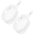 thumbnail image 4 of HEMOTON  2 Pcs Transparent Baby Bag Small Hanging Dolls Changing Walk White, 4 of 8