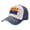 Navy Blue, variant on Arizona Flag Baseball Cap Distressed Adjustable Vintage Cotton Denim Hat for Women Men