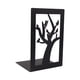 thumbnail image 2 of Sujetalibros decorativos, organizador de tapones para libros, soporte antideslizante para libros, extremos de libros de Metal para estantes, oficina, Gatos en el árbol BLESIY Sujetalibros, 2 of 8