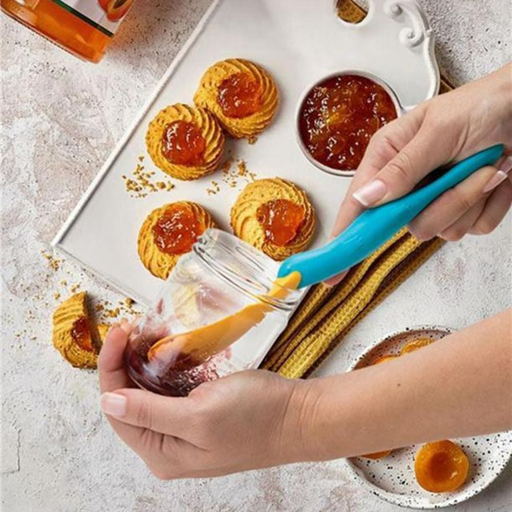 Cute platypus Sauce Jar Silicone Scraper Cheese Spatula Bread Butter  durable Spreader Kitchen Gadgets Cheese Smear Brush
