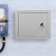 thumbnail image 2 of MOVTOTOP Aluminum Power Box for Home Silver Wall Mountable Rust Resistant 30x25cm, 2 of 7