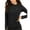 Black, variant on Nike Women's Essential Long Sleeve Rash Guard Swimsuit Black Size Large