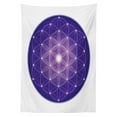thumbnail image 3 of Ambesonne Purple Tablecloth Rectangular Table Cover, Traditional Design, 60"x90", Purple, 3 of 4