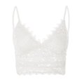 thumbnail image 5 of AMERTEER Womens‘ Deep V Neck Full-Figure Bra Longline Wirefree Medium Support Lace Bra Blue, 5 of 5