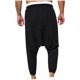 thumbnail image 3 of Pantalones largos nuevos para hombre, pantalones casuales de color liso, pantalones casuales holgados con horcajadas, pantalones de pie pequeños, pantalones largos para hombre, 3 of 8