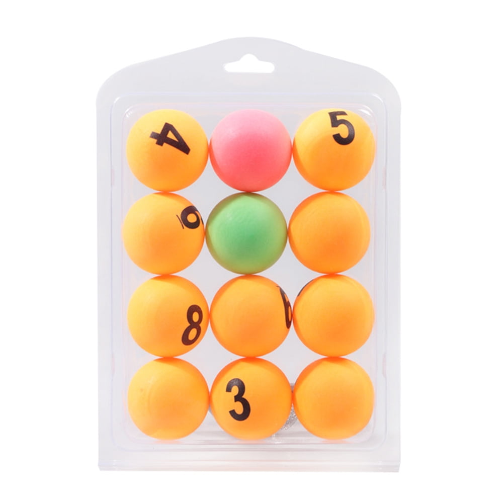 12Pcs/set Table Tennis Ping Pong Competition Balls Sports Tool  Training Ball 