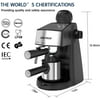 Sowtech Espresso 3.5 Bar Maker Cappuccino Machine, Black