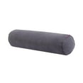 thumbnail image 3 of Esquirla Oreiller Cylindrique Rond en Coton Creux pour Confort, Rouleau Cervical, Jazz, Gris, 3 of 8