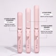 thumbnail image 6 of L'ANGE HAIR Le Duo Edge 360° Airflow Titanium Styler Blush | 1” Wide Titanium Plates with Rounded Corners & Softly Beveled Edges (Blush), 6 of 10