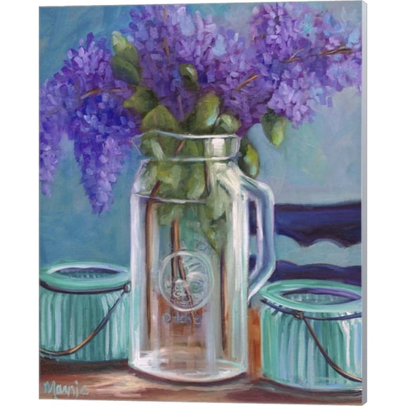 Homestead Lilacs by Marnie Bourque, Canvas Wall Art, 16W x 20H