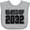 AC-Heather Grey, variant on Inktastic class of 2032 Boys or Girls Baby Bib