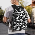 thumbnail image 6 of Pofeuu Panda1 Print Laptop Backpack Travel Canvas Backpack for School Lightweight and Comfortable Backpack College Backpack Schoolbag, 6 of 6