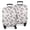 White Cow Strawberry, variant on White Cow Floral Crown Pattern Luggage Cover Fashion Suitcase Cover Baggage Covers Fit 25-28 Inch Luggage (Go Travel)