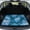 Blue Gold Marble, variant on Jeiento Lantern Snowman Pine Tree Car Trunk Liner Wipeable Winter Forest Cargo Mat Anti Wear For Family Outdoor Trips