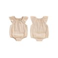 thumbnail image 2 of Suealasg Baby Girls Summer Outfit Short Sleeve Crew Neck Romper Bodysuit 3M 6M 9M 12M 18M 24M Cute One Piece Clothes for Newborn Girls, 2 of 9