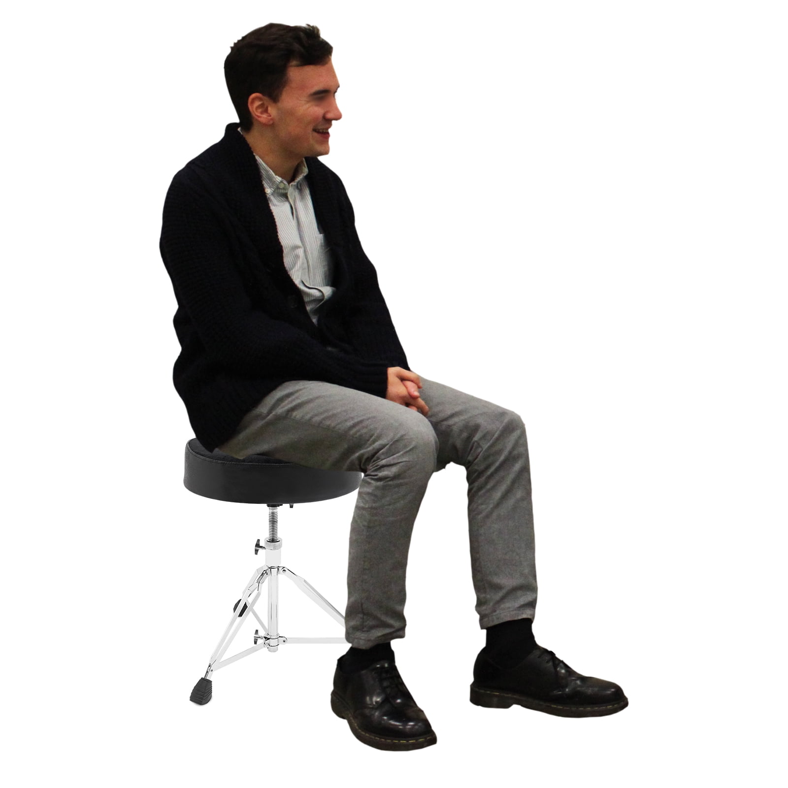 Sedia Chitarristi Imbottita Pyle Sgabello Pieghevole Per Musicisti - Foto 11
