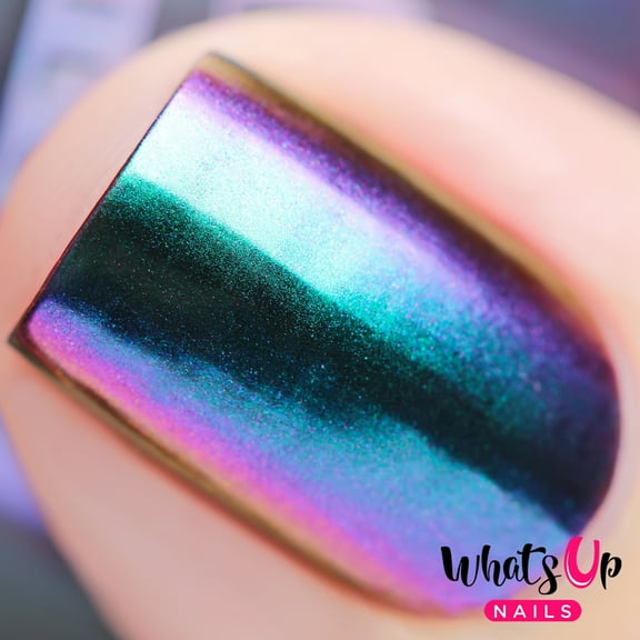 Whats Up Nails - Paradise Powder Magic Color Shifting Pigment with Multi Chrome Mirror Effect