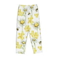 thumbnail image 4 of Xecao Sweet Honey Women's Straight Lounge Pajama Pants: The Epitome of Relaxed Sleepwear, 4 of 9