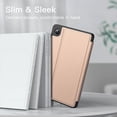 thumbnail image 4 of JETech Case for Samsung Galaxy Tab A9 8.7-Inch 2023, Slim Folio Stand Protective Tablet Cover, Multi-Angle Viewing (Rose Gold), 4 of 6