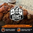 thumbnail image 3 of Chef Grumpy Butcher Frozen Meals: BBQ Chicken Wings Artisan TV Dinner, 6 ct Pack, 10 oz Tray, 3 of 7
