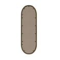 thumbnail image 6 of Antique Gold Oval Retro Mirror, Wall Hanging Decor for Living Room, Bedroom, Entrance with Vintage Iron Design and Easy Installation, 6 of 7