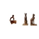 thumbnail image 1 of Figuras de pensadores abstractos, figuras humanas y estatuas de gatos. Colección de esculturas decorativas para oficina, bar, bodas y como sujetalibro, 1 of 8