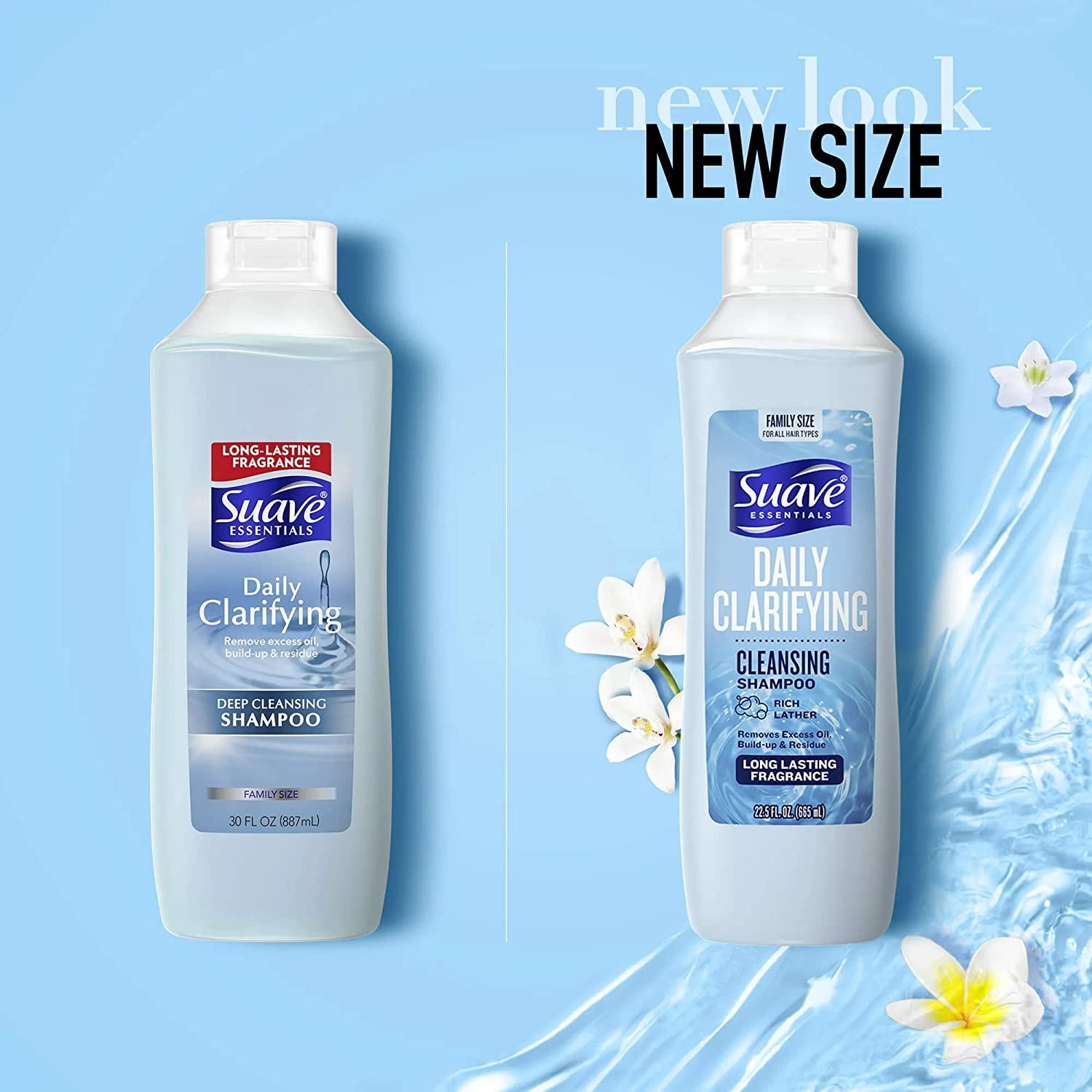 Suave Naturals Daily Clarifying Shampoo 22.50 oz - image 5 of 6