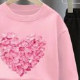 thumbnail image 4 of HFHAPW Toddler Kids Girl Fall Winter Clothes Graphic Crewneck Sweatshirt + Joggers Pants 2Pcs Outfits Set,9-10 Y, 4 of 4
